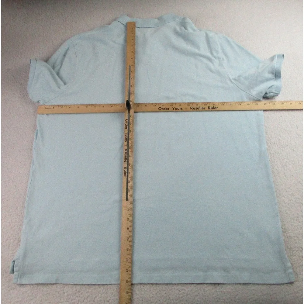 Polo Ralph Lauren Polo Shirt Mens 2XL Blue Classic Fit‎ Short Sleeve Embroidered